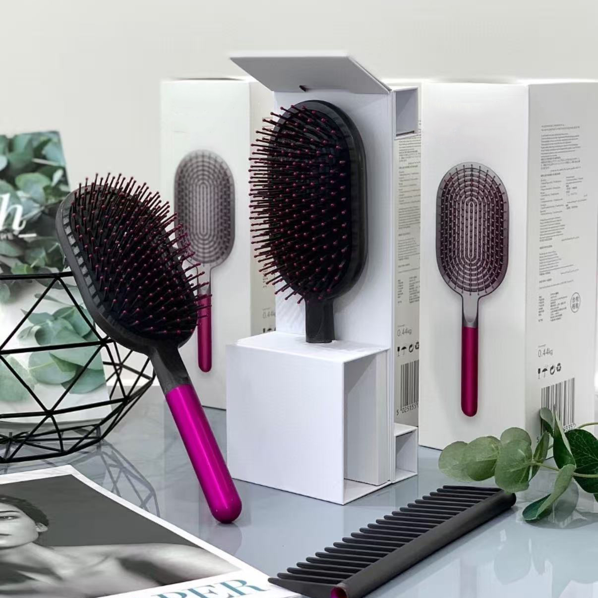 气垫梳子防静电顺发梳气囊按摩梳便携蓬松造