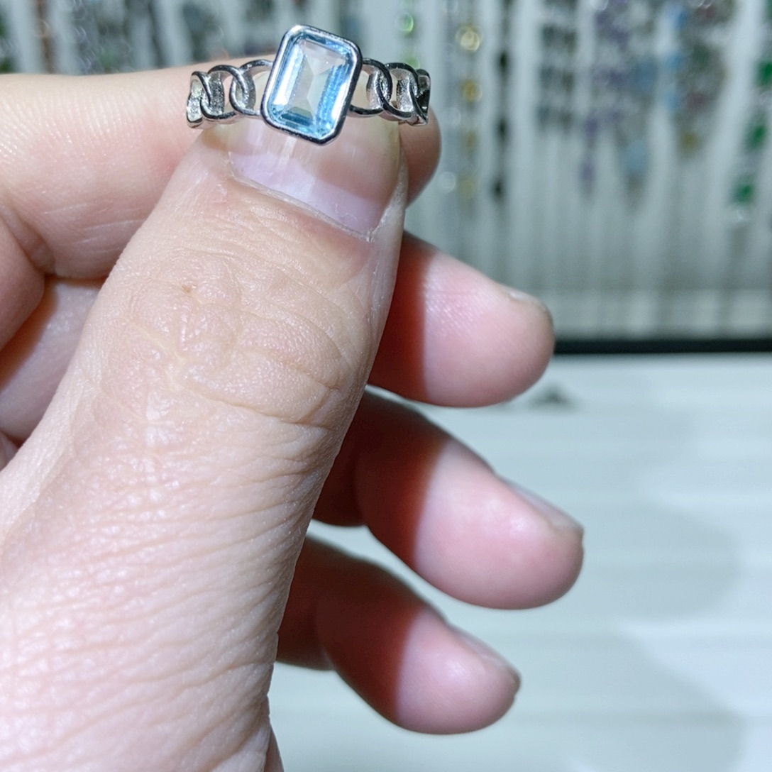 紫晶珠宝半成品银S925镶嵌