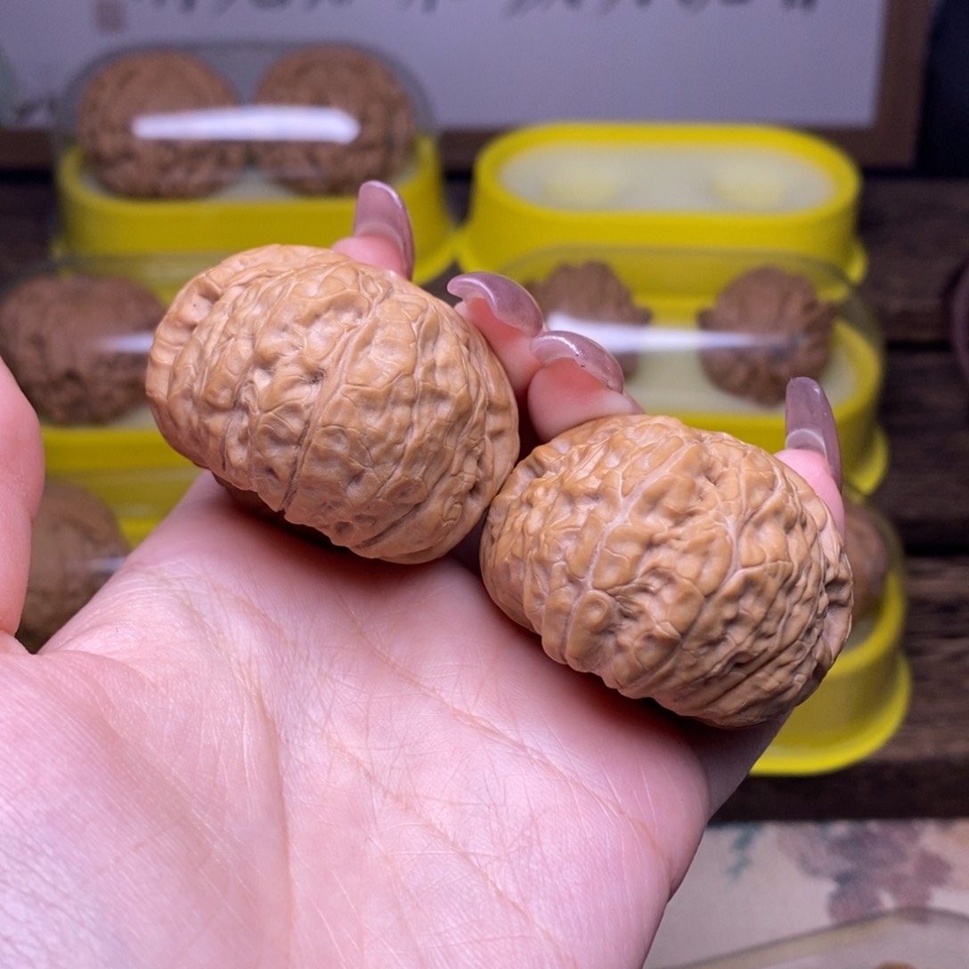 文玩核桃把件全品41+南瓜墩