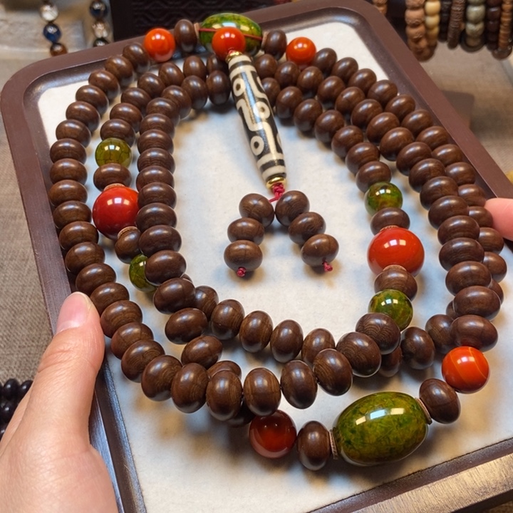 菩提吊坠未镶嵌赵*凉六道木