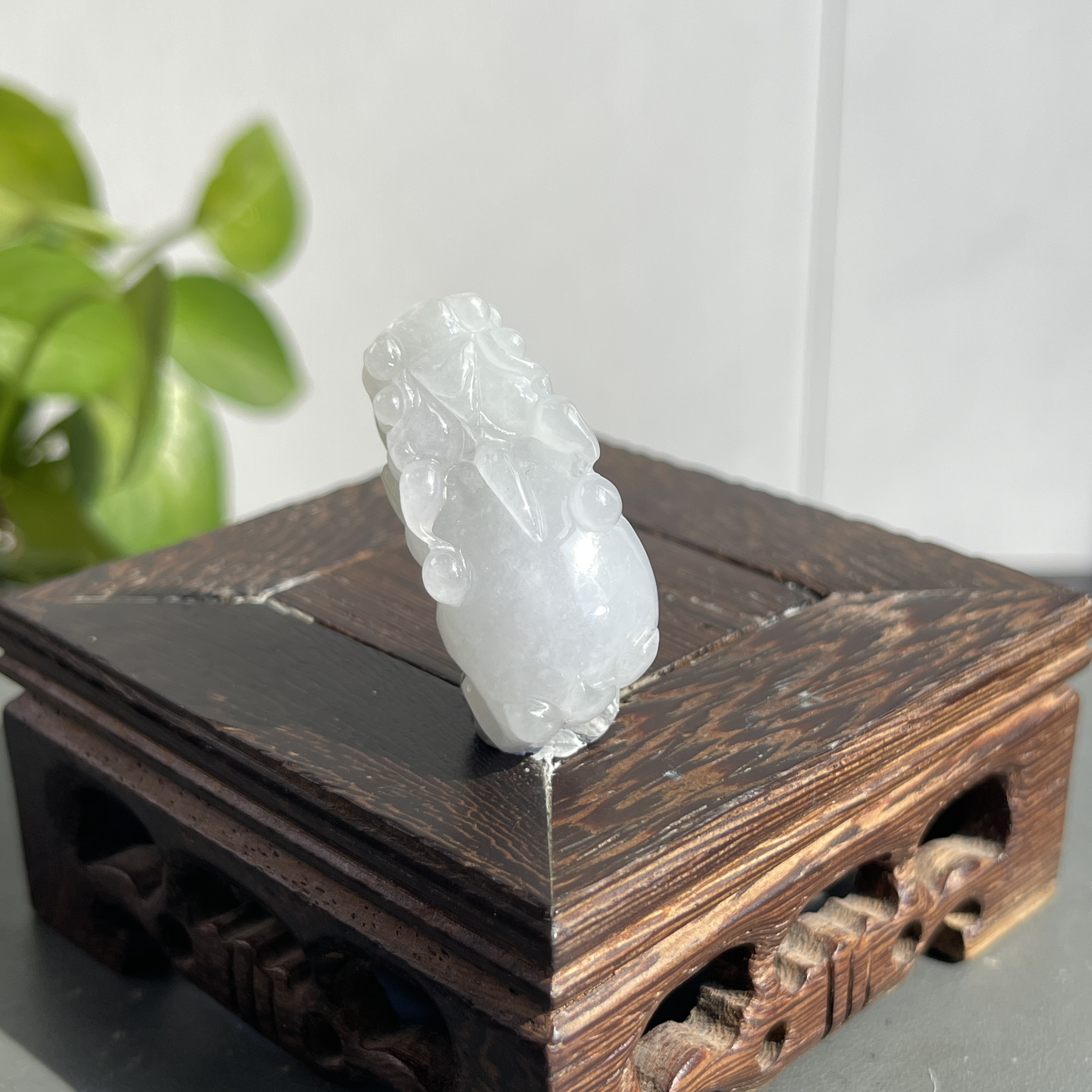 JYW02-251 天然缅甸A货翡翠 貔貅