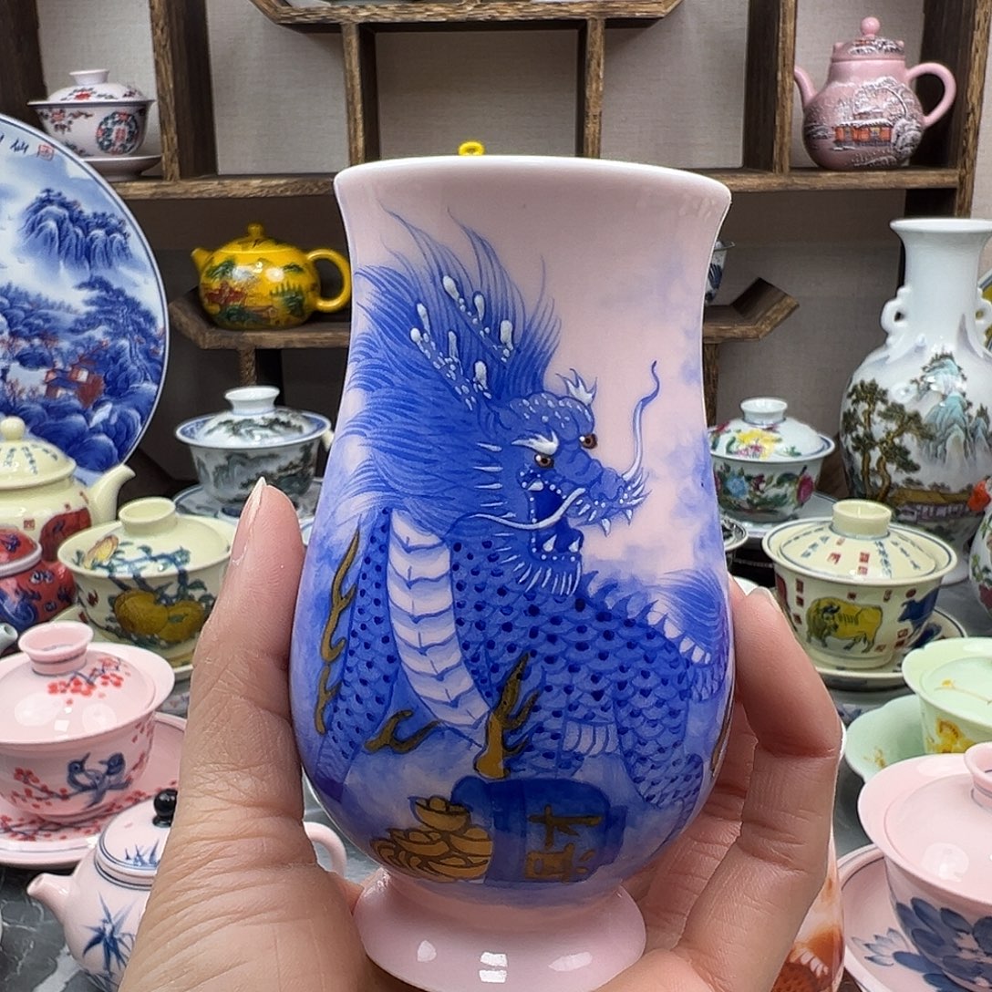 杯子陶瓷景德镇陶瓷567老厂瓷53