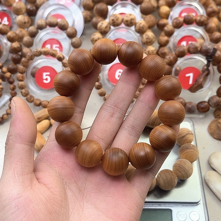 柏木（崖柏）手串/手链18干黑油