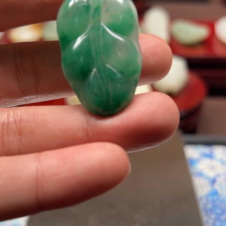 石英质玉未镶嵌挂件