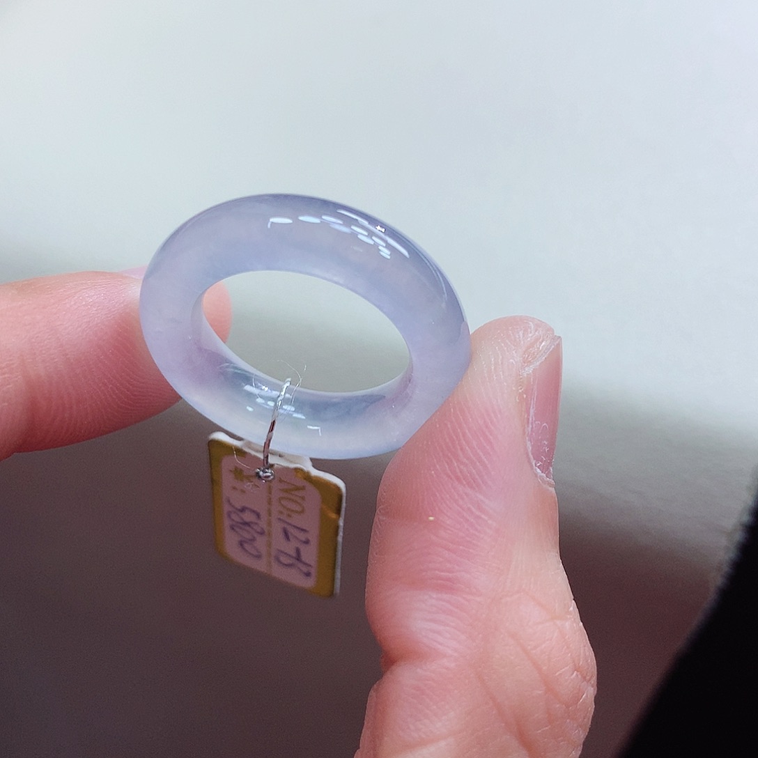 未镶嵌戒指翡翠12-13号