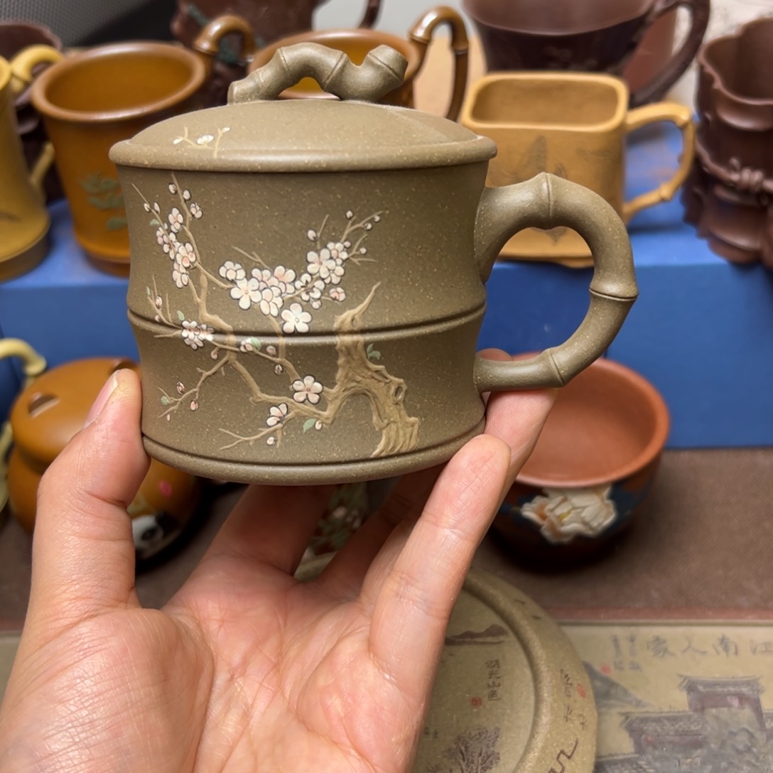 紫砂茶杯紫砂主人杯