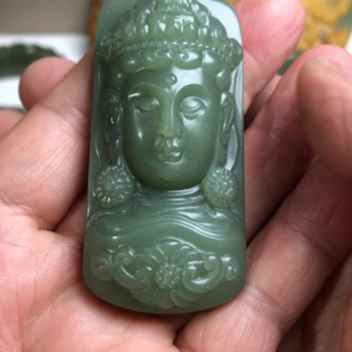 【闪购商品】岫岩老玉（透闪石质玉）挂件未镶嵌