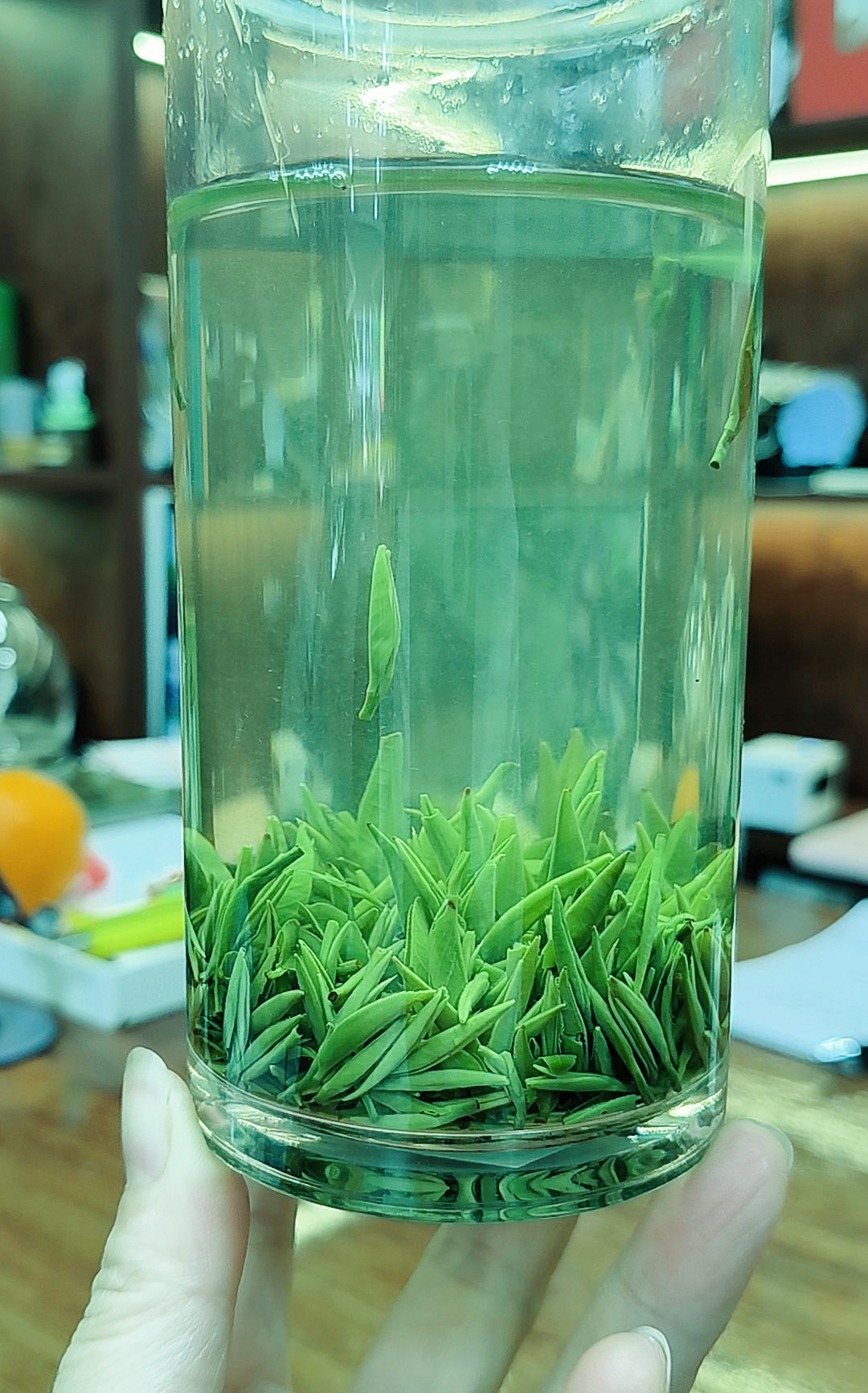 茶叶明前高山绿茶毛尖 2025新茶全嫩芽尖芽品质口感