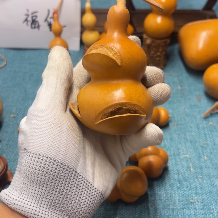 娜***福天然手捻看皮葫芦