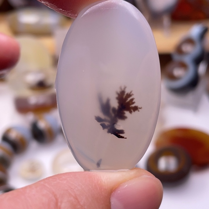 玛瑙/玉髓未镶嵌吊坠(不含链)