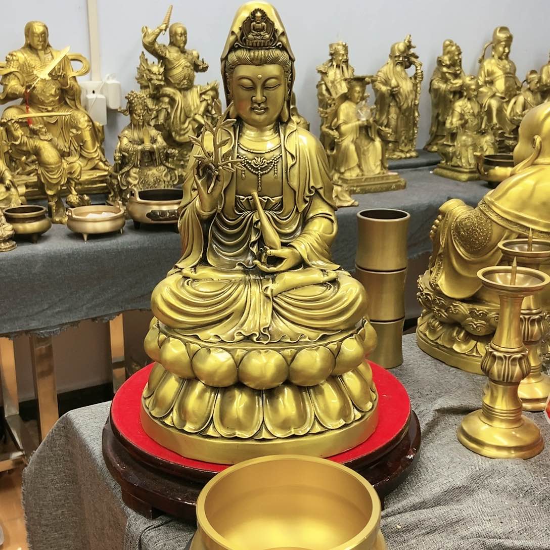 【闪购商品】陈*文铜38精工观音13炉