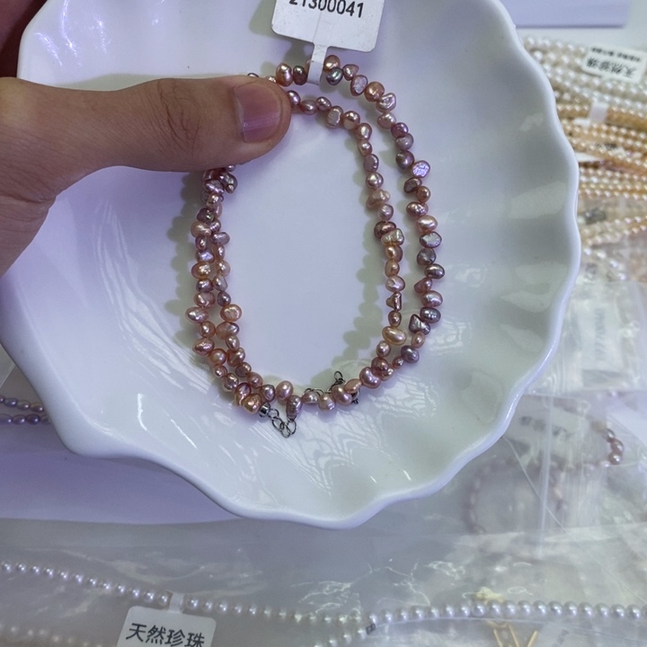 未镶嵌颈饰淡水珍珠