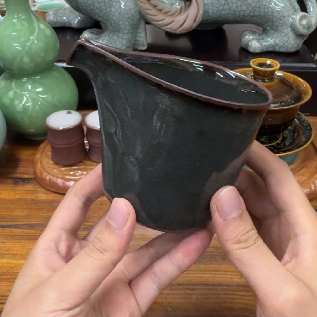 龙泉青瓷茶具微瑕7579