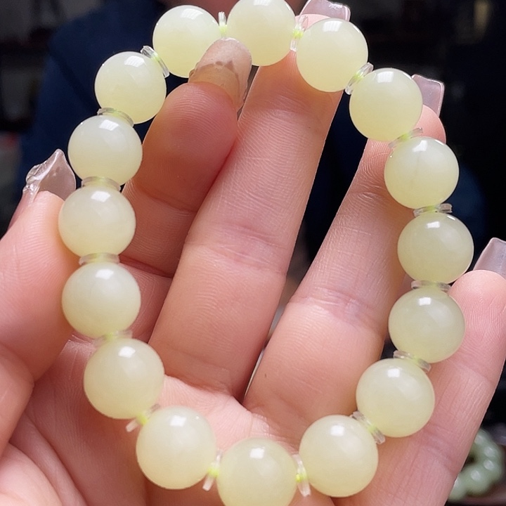 和田玉手链未镶嵌定制发货