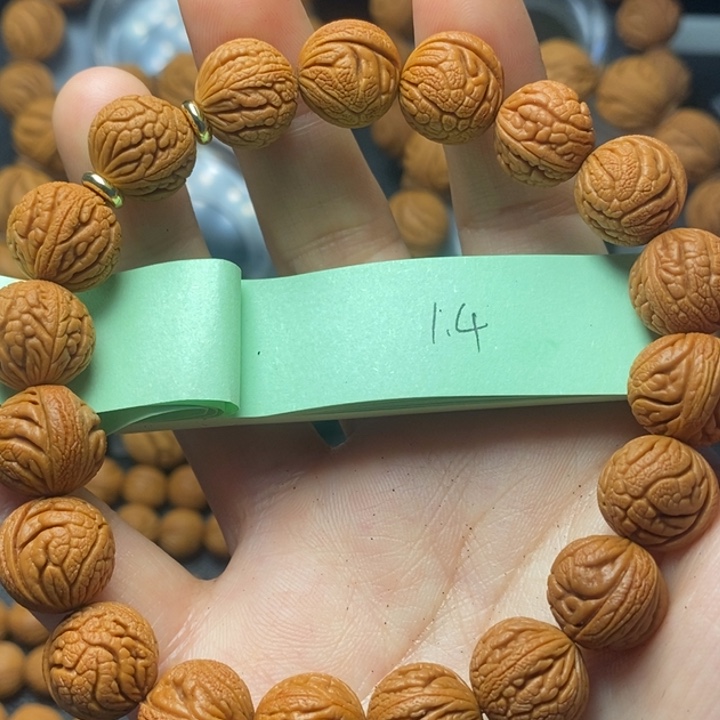 桃核吊坠秦岭山野生桃核