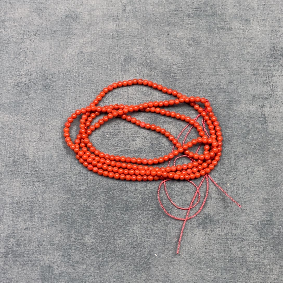 南红玛瑙未镶嵌手链