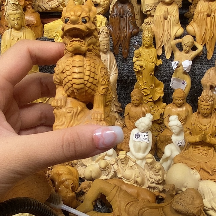 黄杨木黄杨木瑕疵麒麟