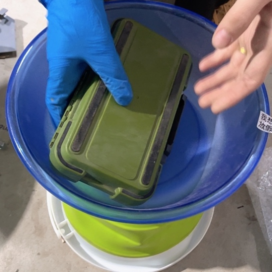 大号瑕疵配件盒绿色