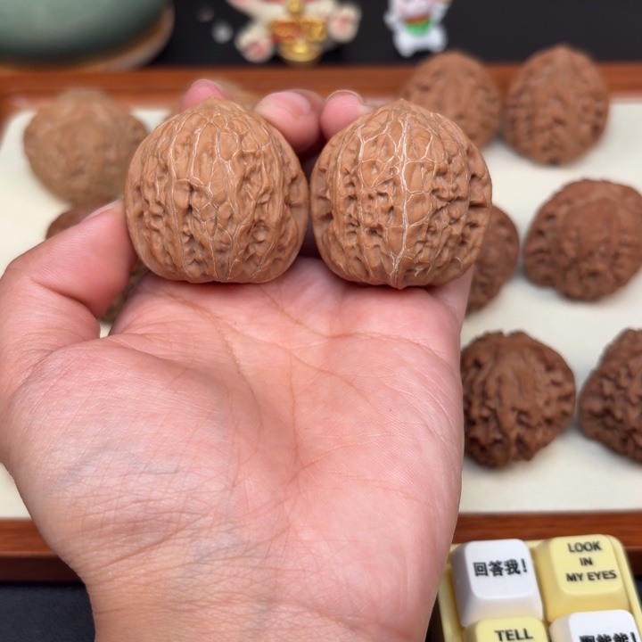 文玩核桃把件全品铁锤39