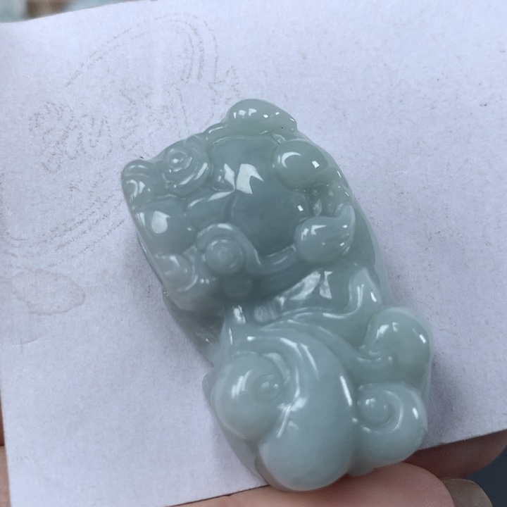 颈饰未镶嵌翡翠貔貅