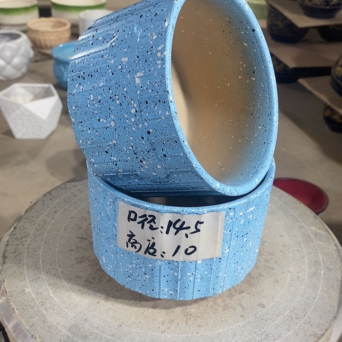 【闪购商品】陶瓷微瑕花盆-026-1个小号兰
