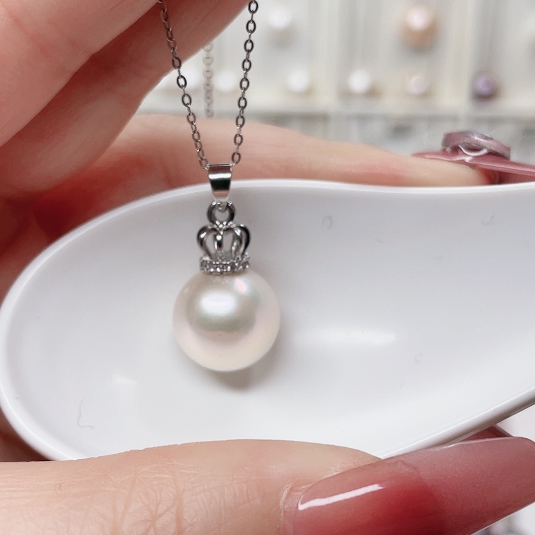 淡水珍珠吊坠(赠链)合金