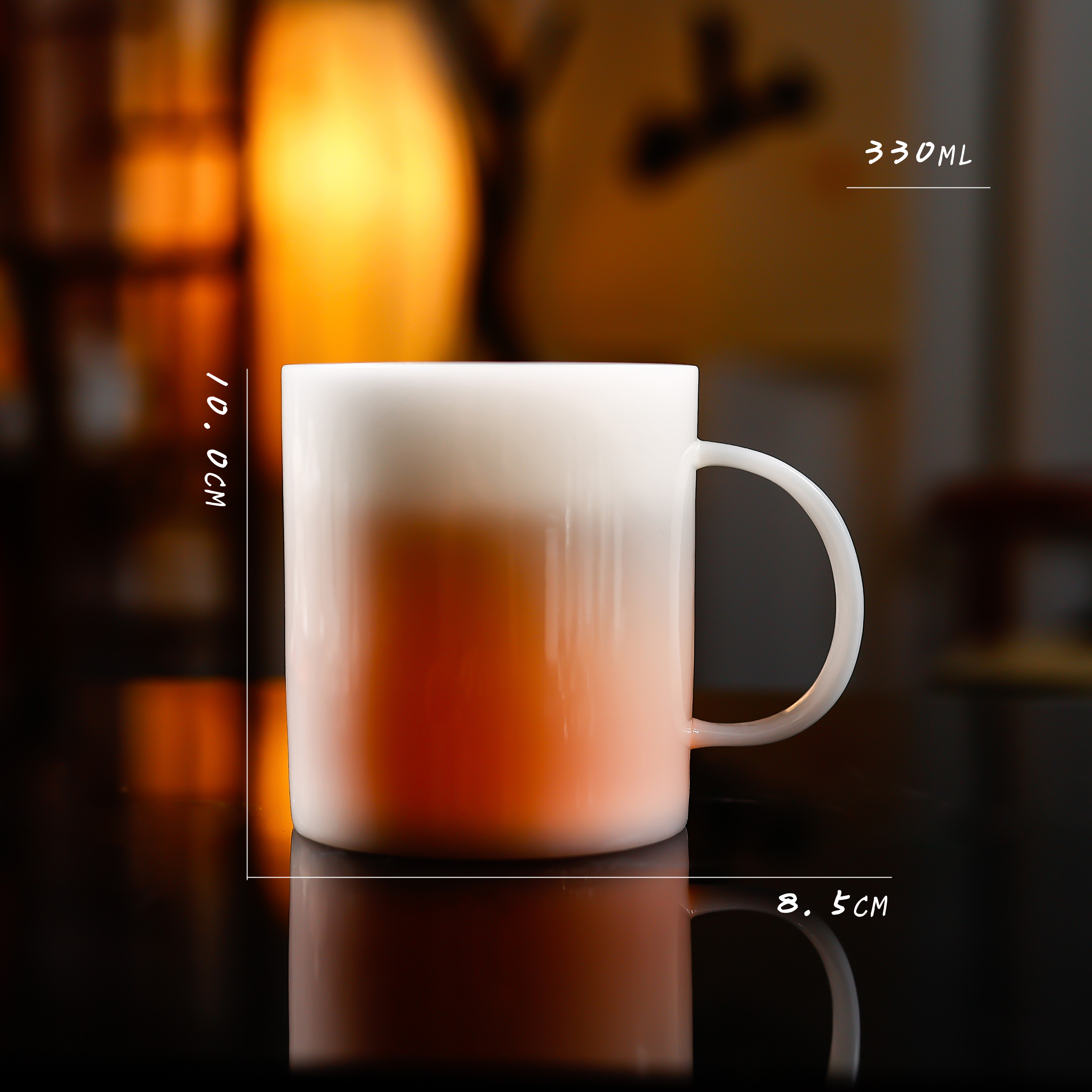 清风系列/璞玉釉烧/水杯/330ml