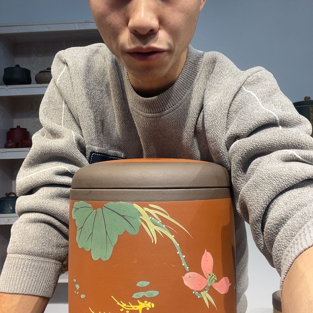 紫砂茶叶罐无**卒茶叶罐