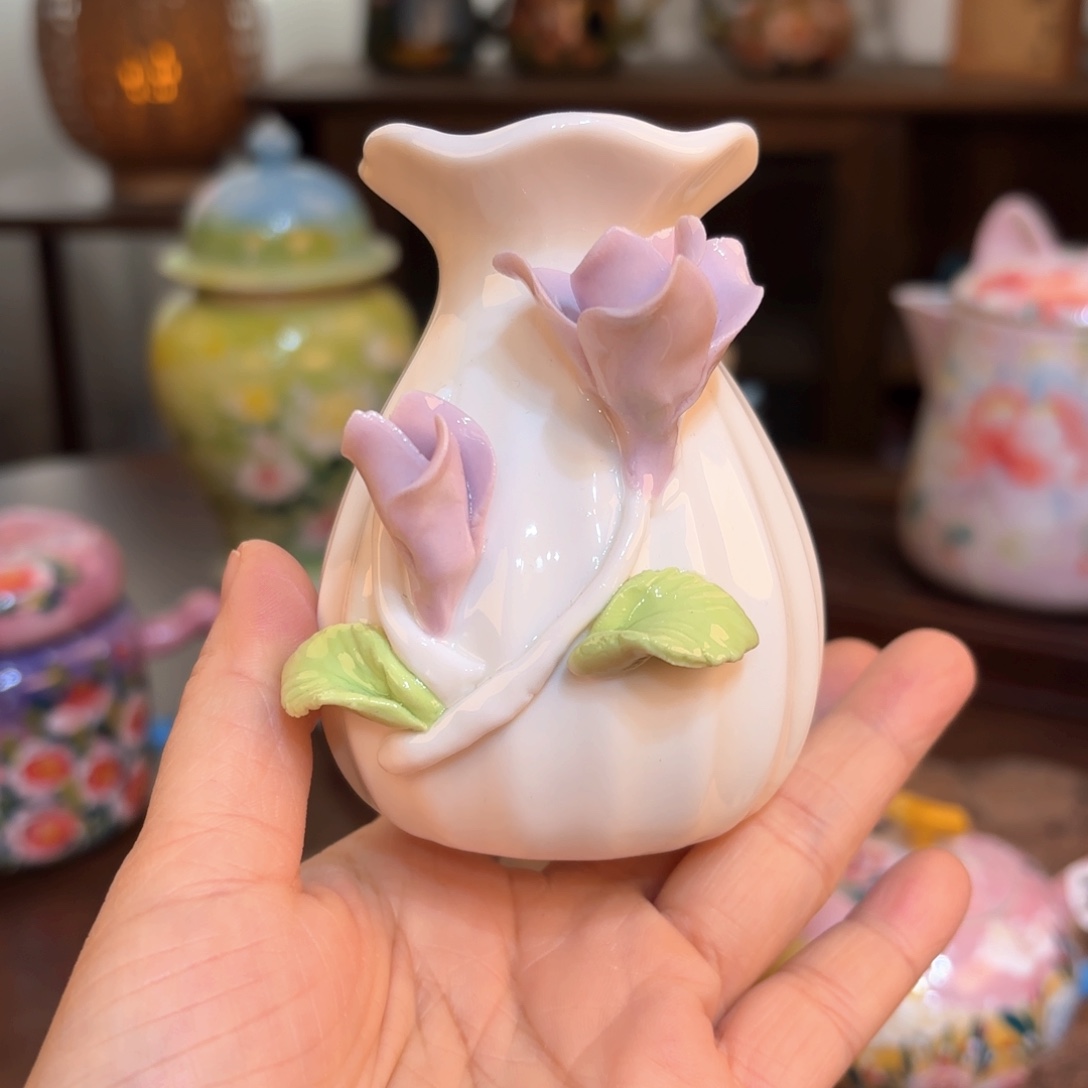 景德镇手绘高温釉下彩陶瓷茶具
