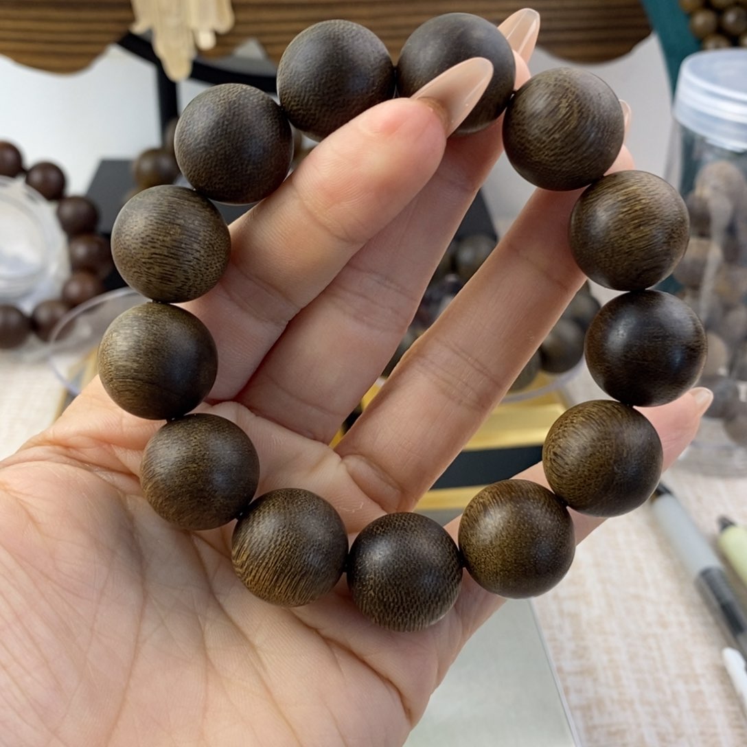 手串沉香木1.8白棋楠沉香