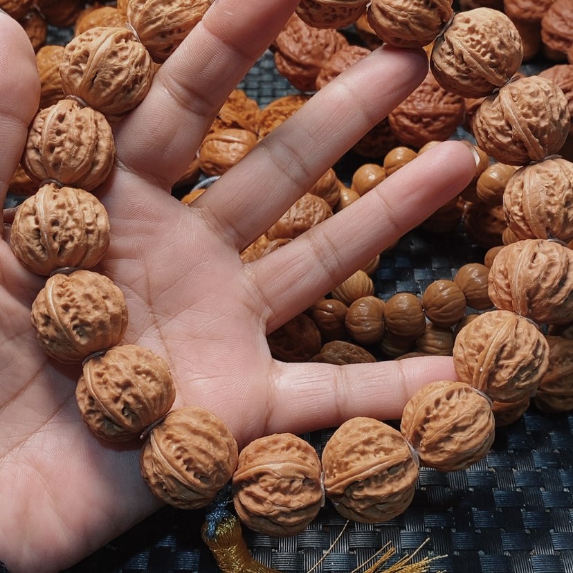 【闪购商品】文玩核桃吊坠路*跚京八棱