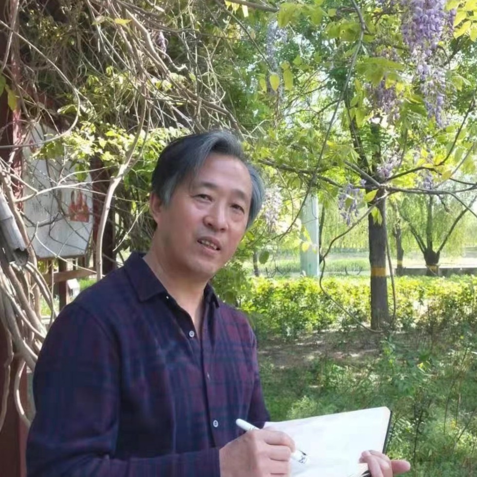 【LZ藏品/吴景砚/字画/梅开五福/不带框】