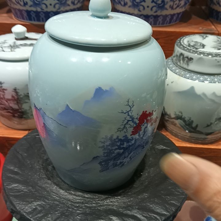 其他陶瓷茶叶罐高温