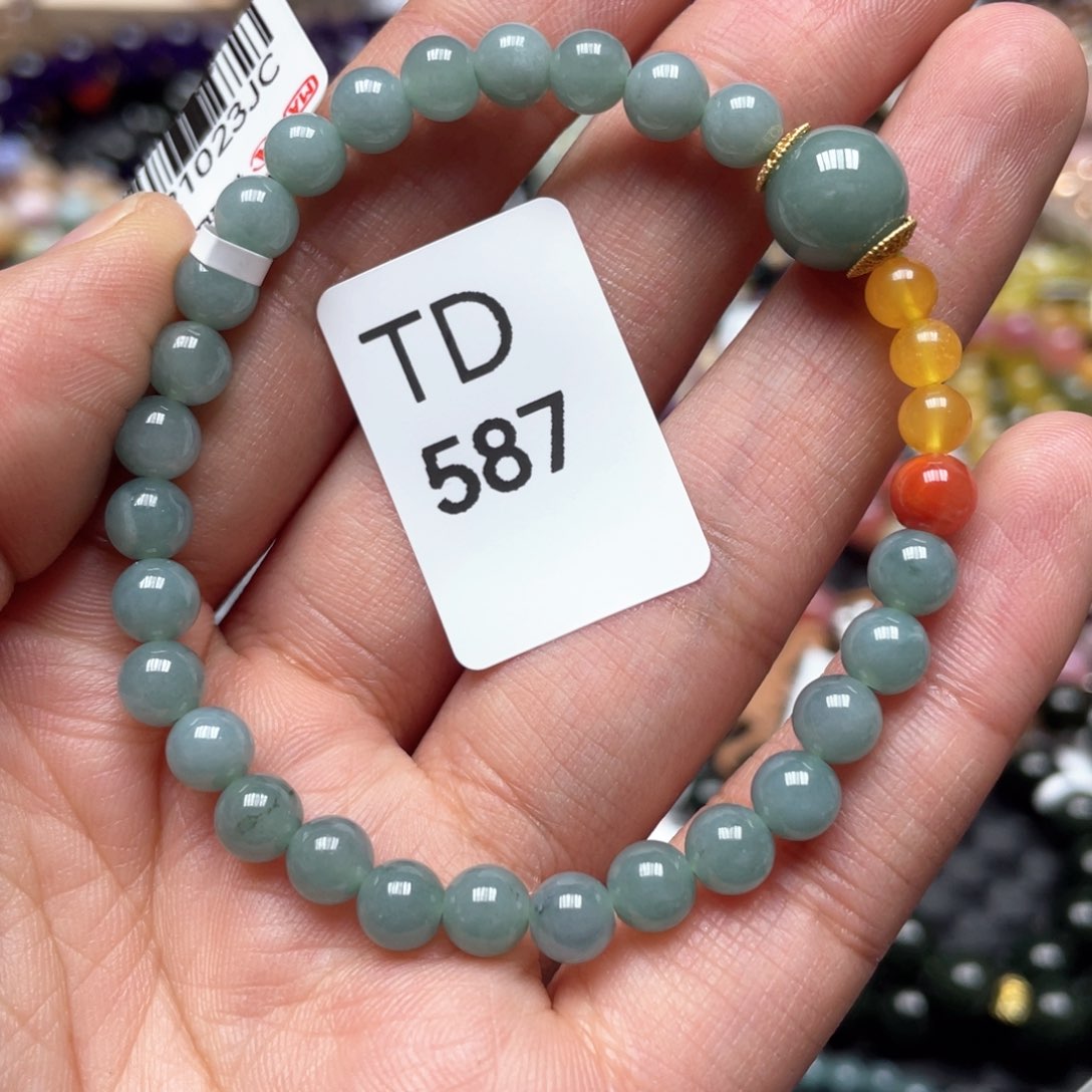 翡翠手链未镶嵌多样性