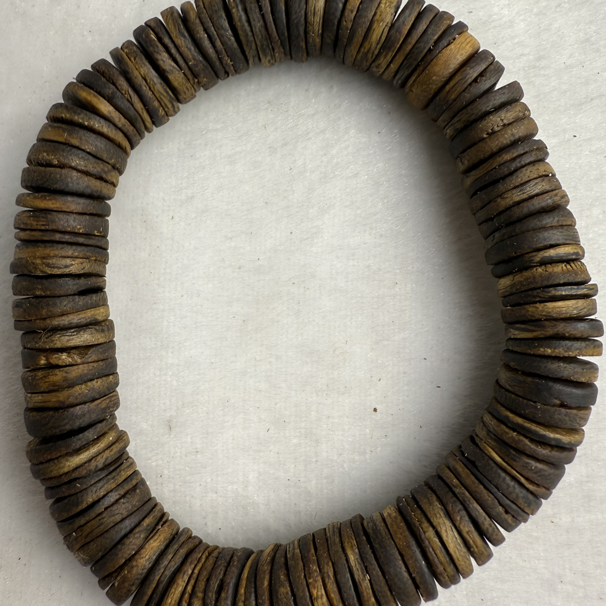 沉香奇楠沉香绿奇楠老料高油卡 1.0片珠99沉13.9克重