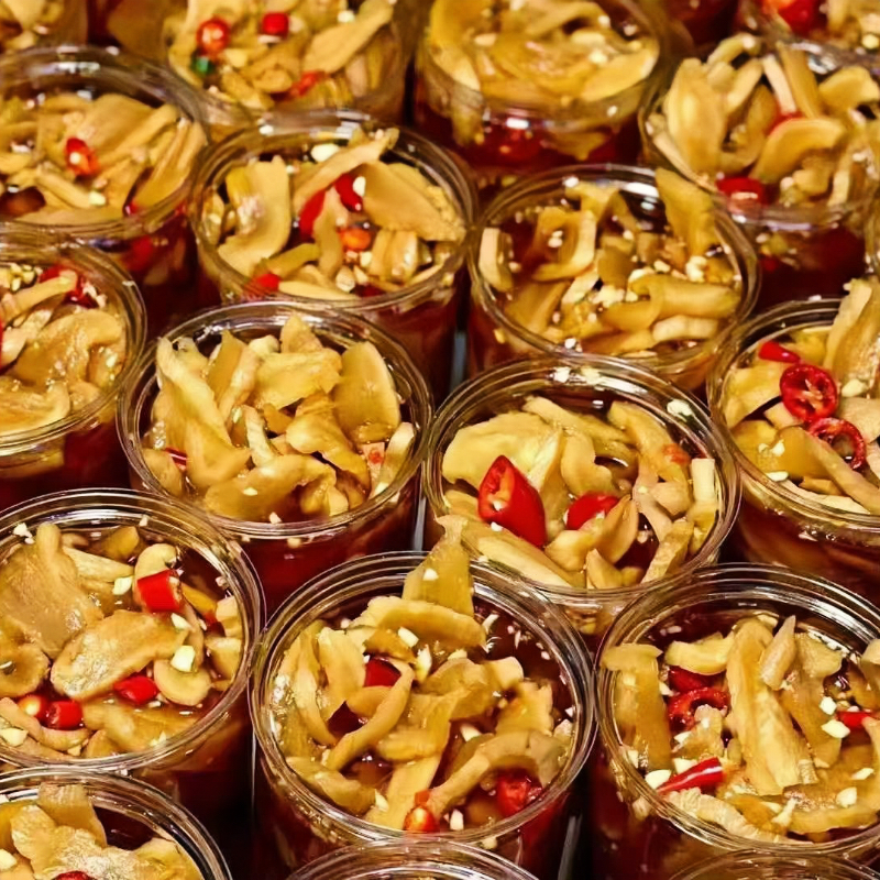 陆丰甲子特产香脆微辣下粥下饭萝卜干片