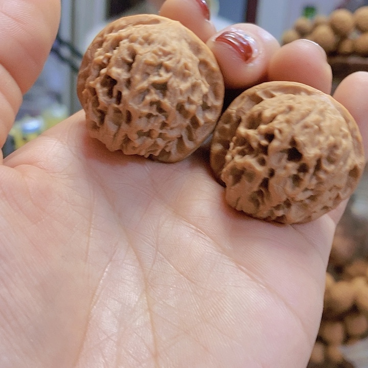 【闪购商品】文玩核桃把件36金锭元宝