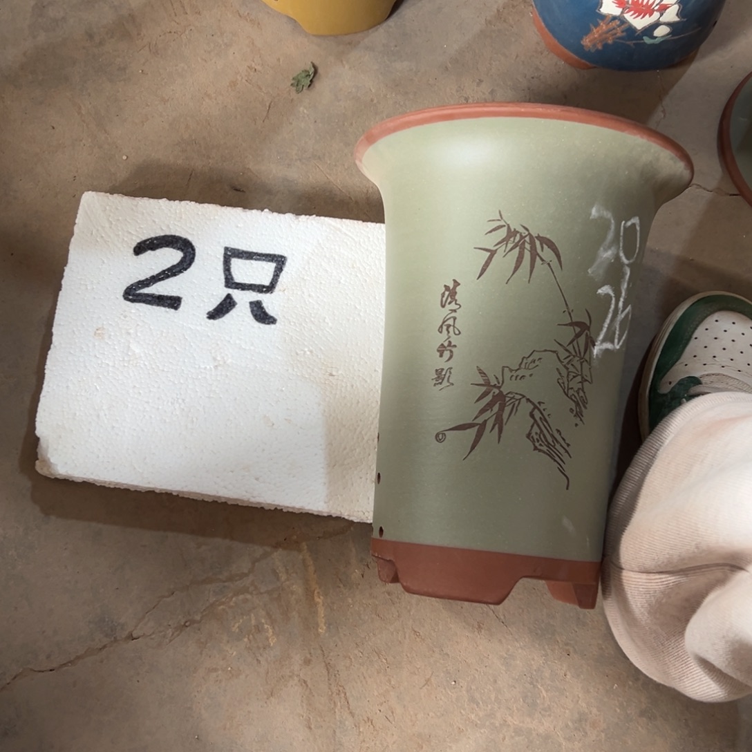 宜兴川阁紫砂花盆