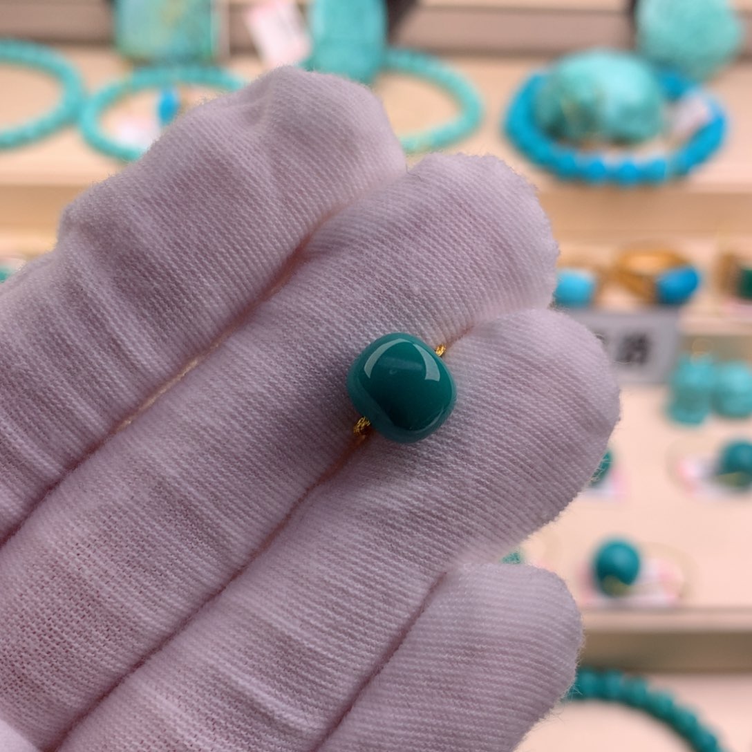 绿松石珠宝奇石未镶嵌9.2−8