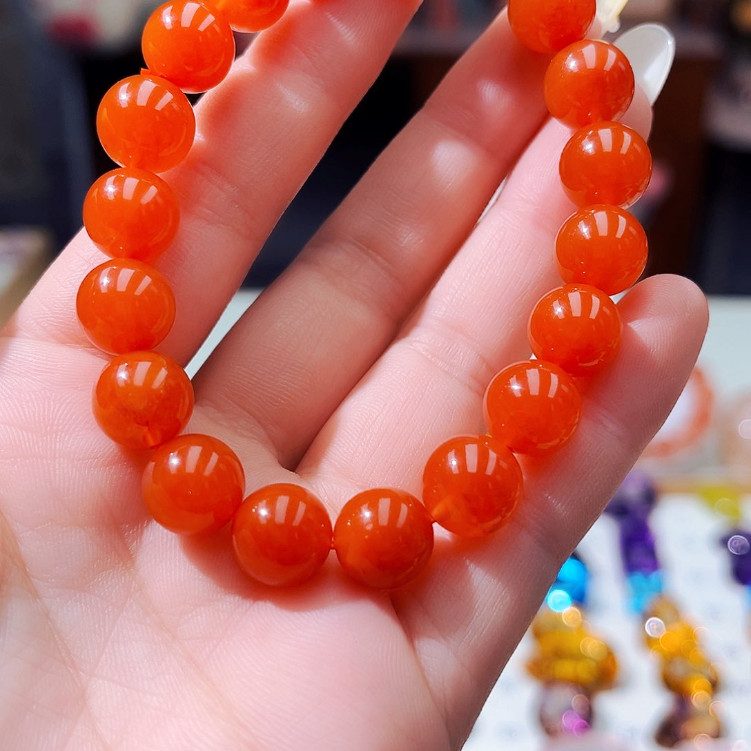 水晶手串未镶嵌天然