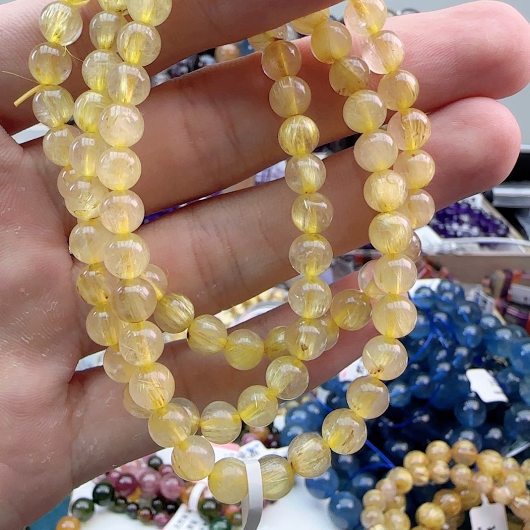 水晶手链未镶嵌手串