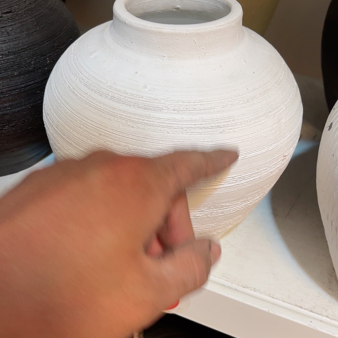 红陶无孔口径8高度20