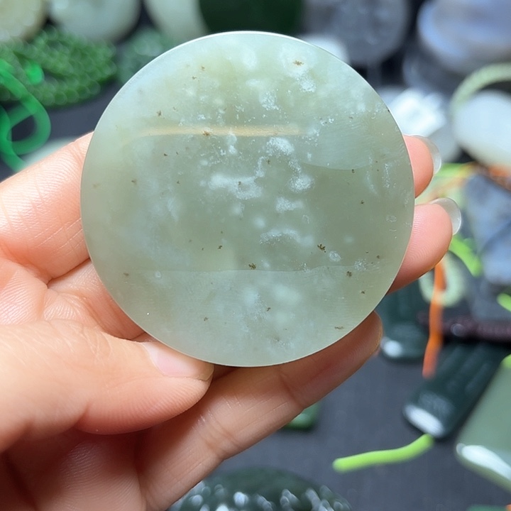 和田玉珠宝半成品未镶嵌