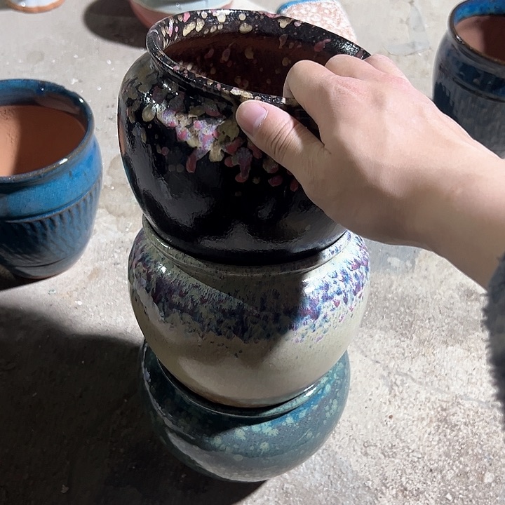 紫砂花盆花盆花盆