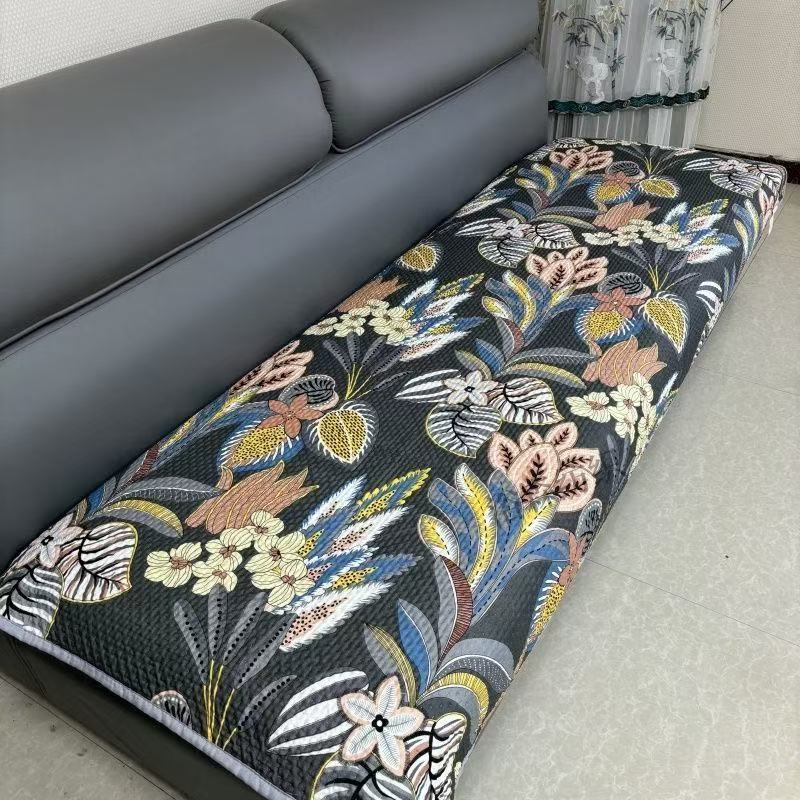 四季通用90*220cm三层夹棉四季沙发垫