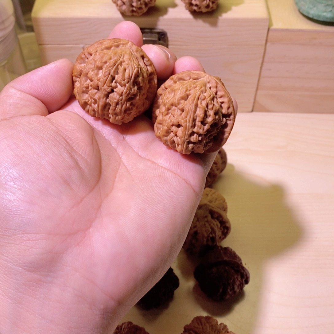 核桃手串/手链无*兄三角白全品白茬41