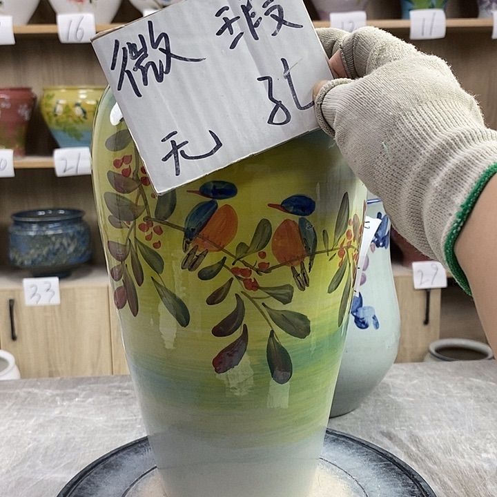 缸13xc景德镇陶瓷花盆
