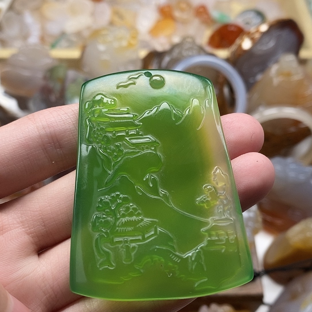 玛瑙/玉髓未镶嵌颈饰