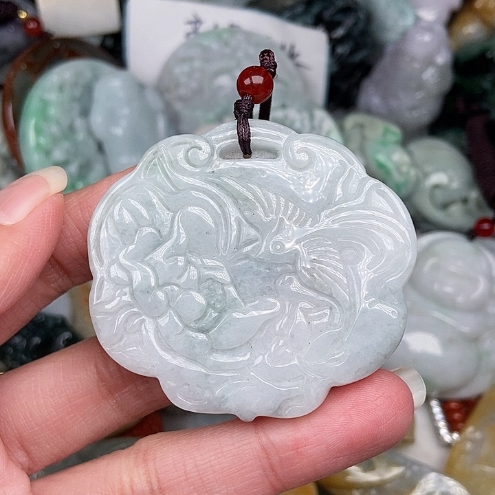 颈饰未镶嵌翡翠翡翠