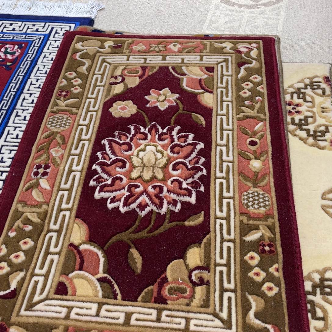 羊毛纯羊毛特价地毯50×85